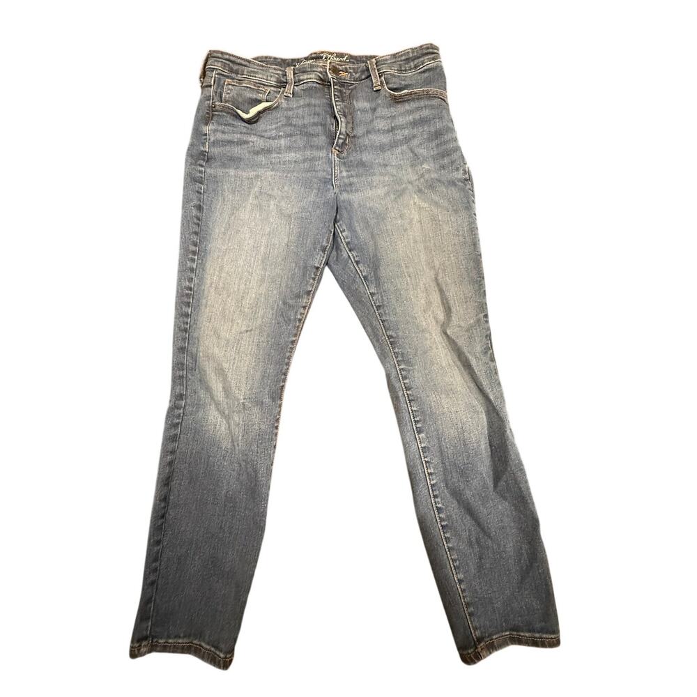 Universal Thread Women's Mid-Rise Skinny Classic Jeans Size 14/32S Blue Denim